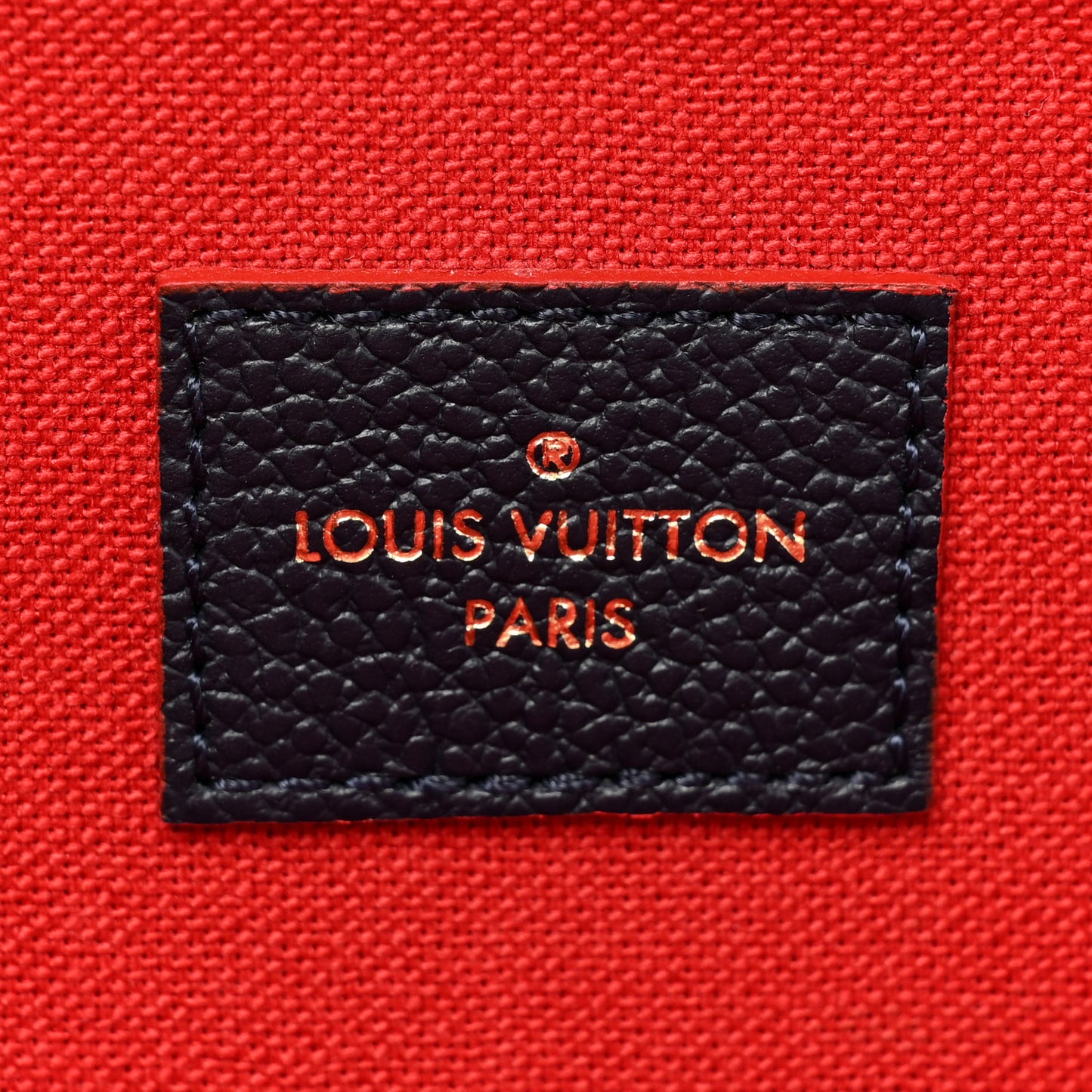Empreinte Pochette Felicie Chain Wallet Marine Rouge