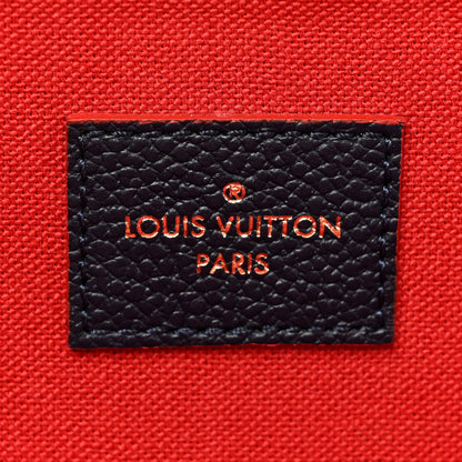 Louis Vuitton Empreinte Pochette Felicie Chain Wallet Marine Rouge 9 of 17