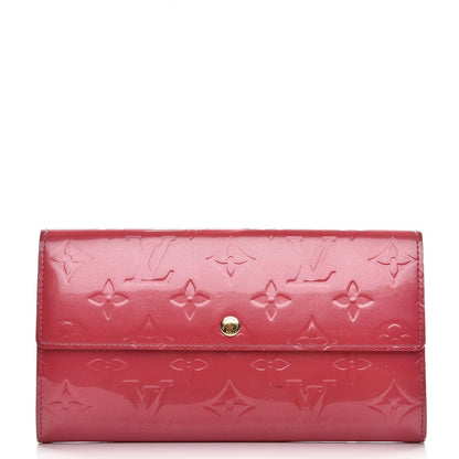 Louis Vuitton Vernis Sarah Wallet Framboise 1 of 7