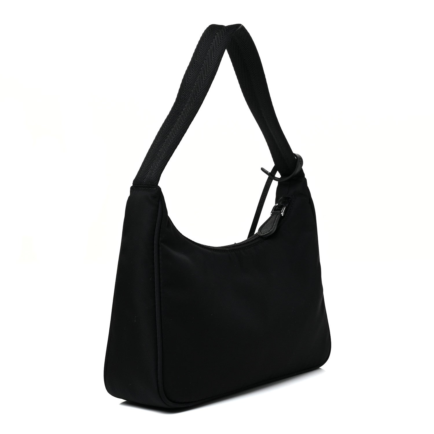 Prada Tessuto Nylon Mini Re-Edition 2000 Bag Black 3 of 11