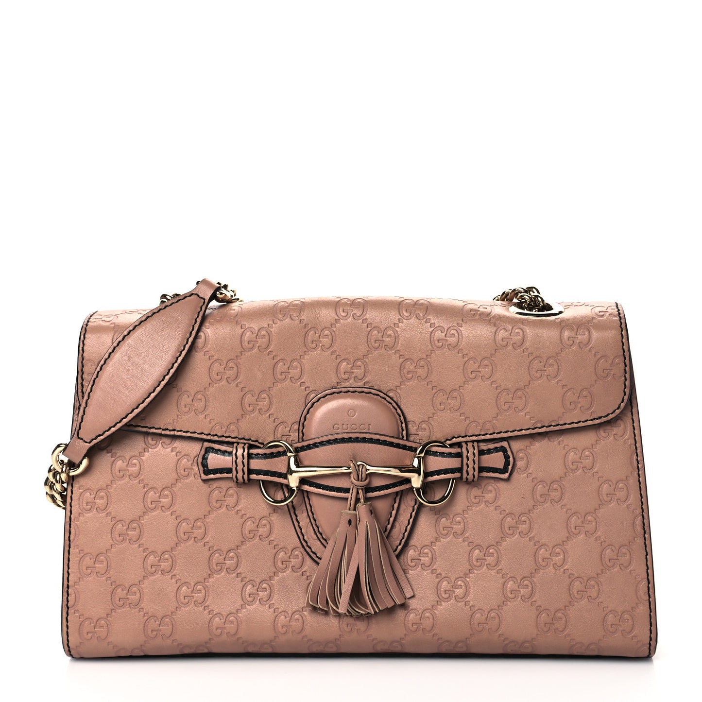 Guccissima Medium Emily Chain Shoulder Bag Camelia