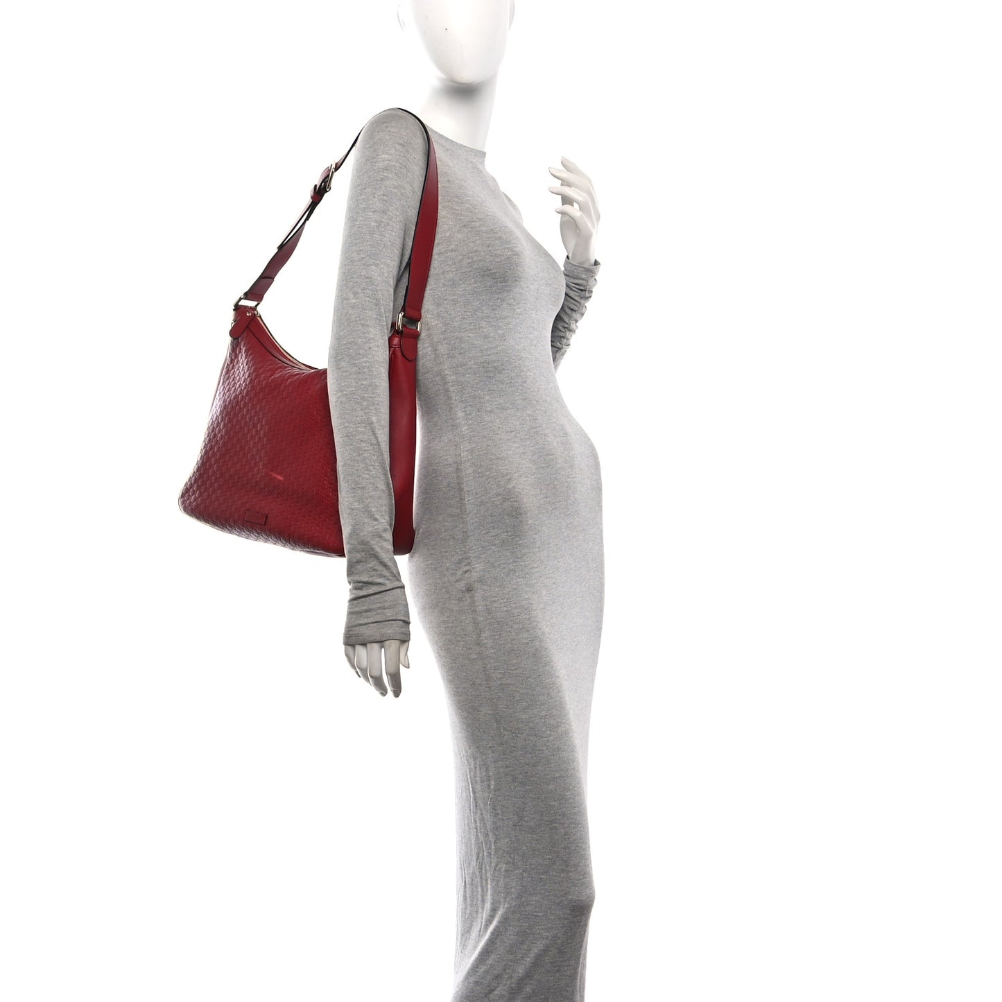 Microguccissima Shoulder Bag Red