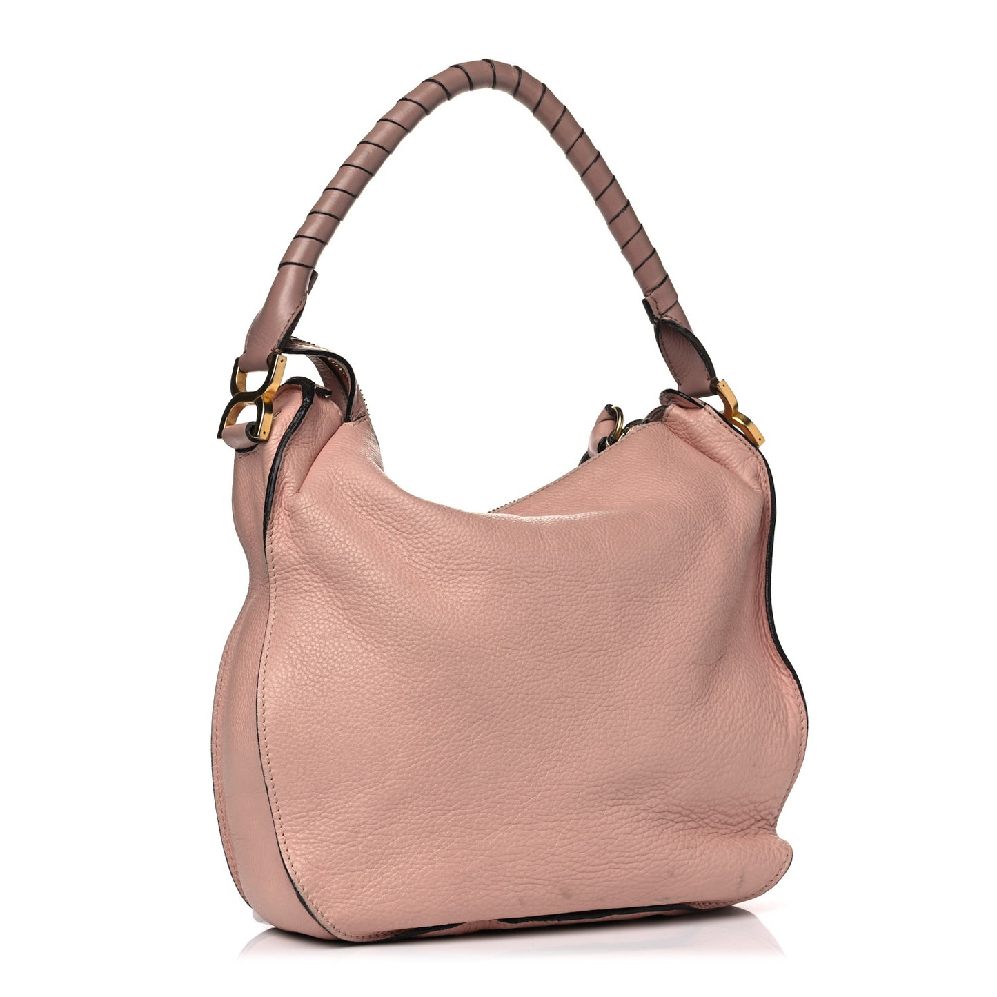 Calfskin Medium Marcie Hobo Blush Nude