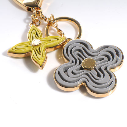 Louis Vuitton Resin Naif Bag Charm Gris 3 of 5