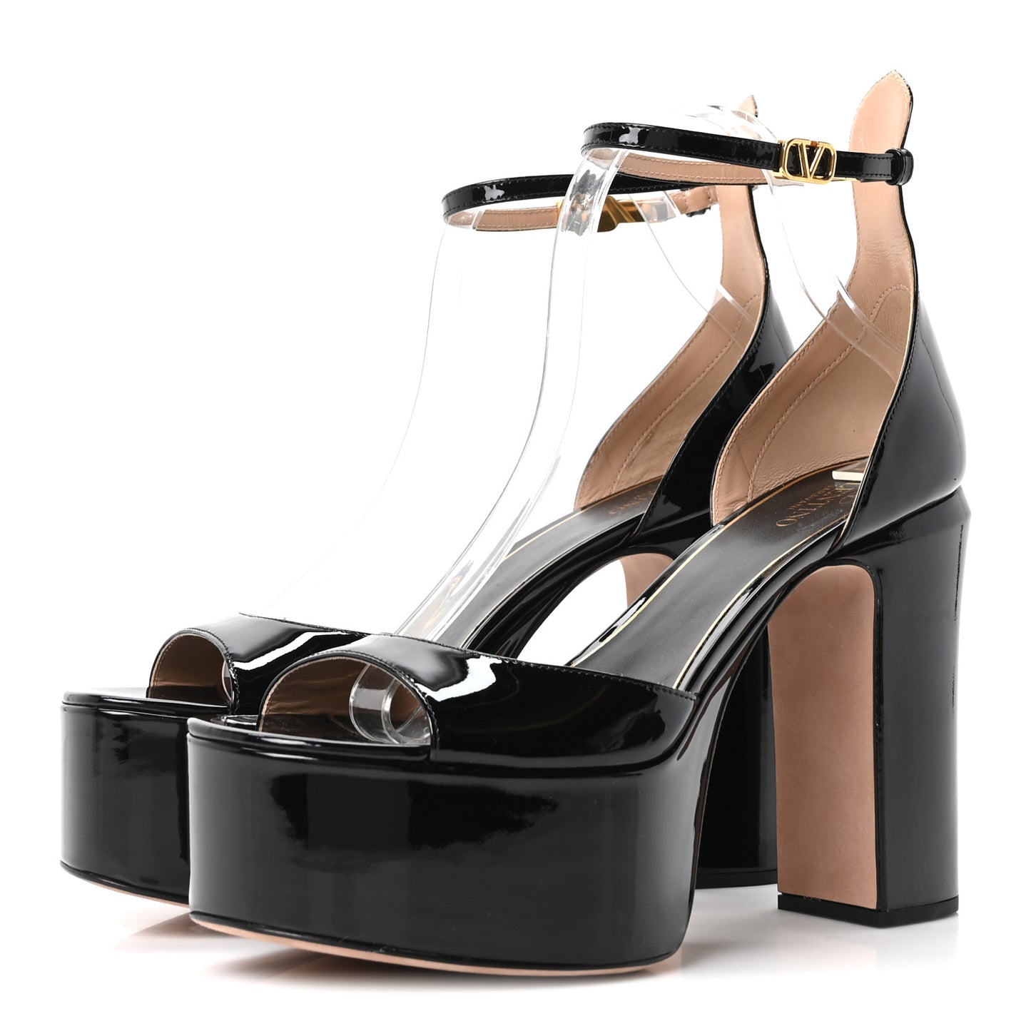 Patent Tan-Go 50/120mm Platform Pumps 40 Black