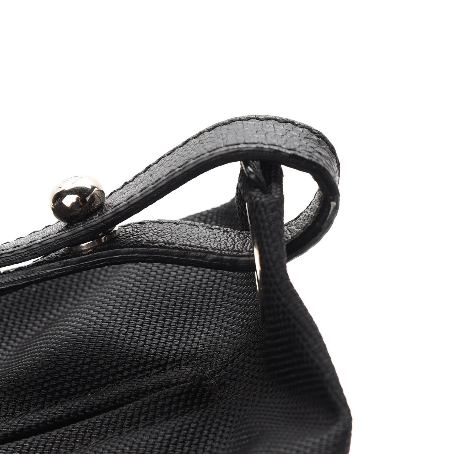 Chanel Coated Canvas Paris Biarritz Hobo Black 7 of 10