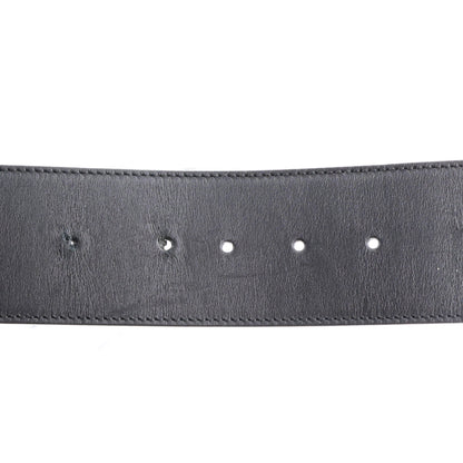 Gucci Calfskin Crystal Double G 55mm Belt 80 32 Black 3 of 6