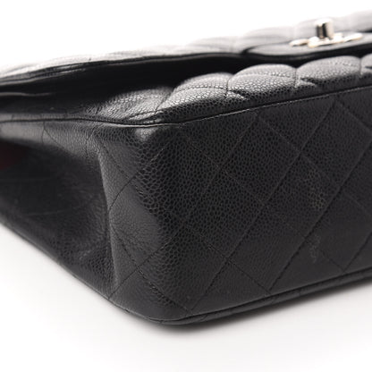Chanel Caviar Quilted Jumbo Double Flap Black 6 of 11