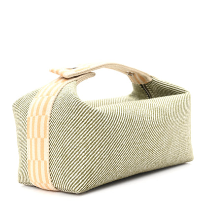 Hermes Wool Small Bride-A-Brac H Natte Pouch Vert Foret 3 of 6