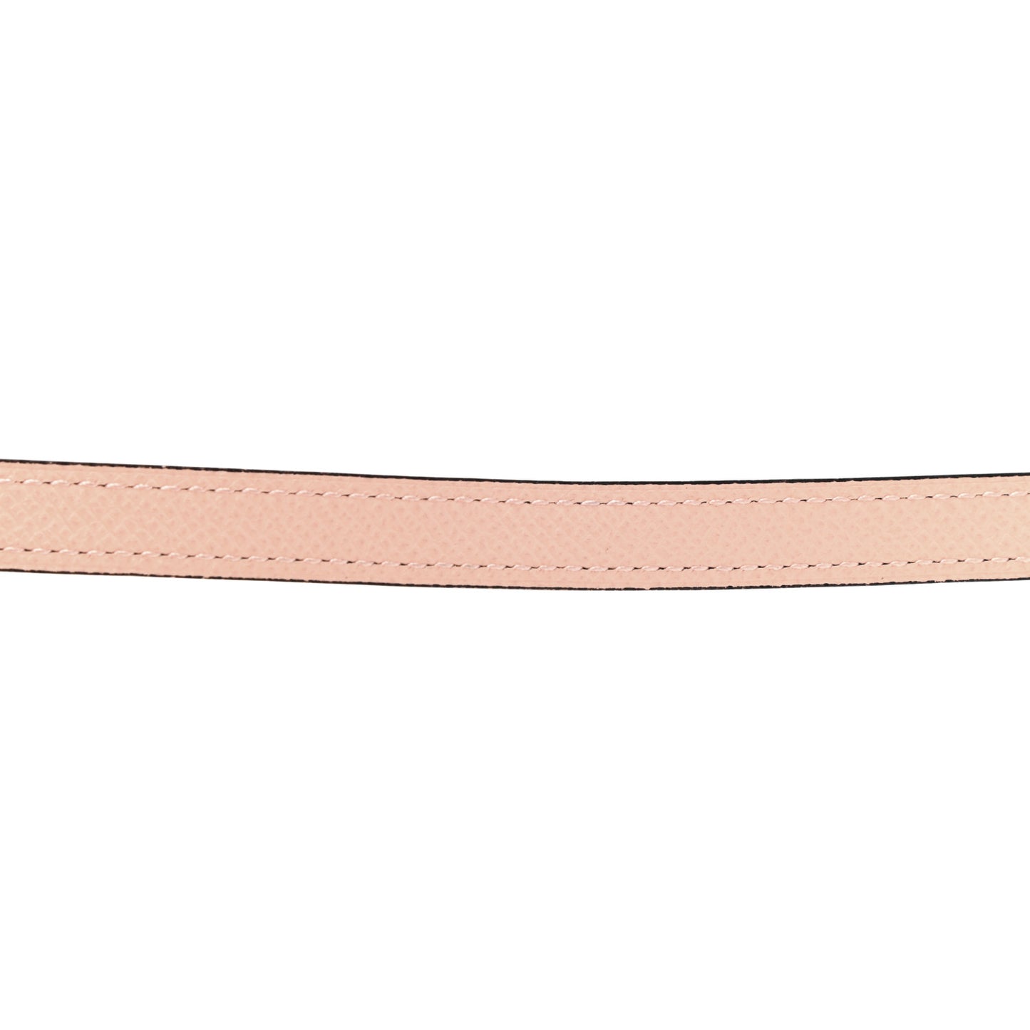 Swift Epsom 13mm Belt Strap 90 Bleu Indigo Rose Eglantine
