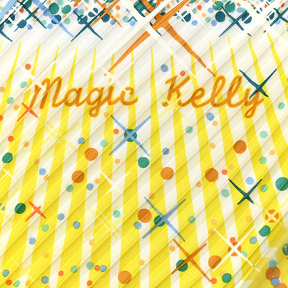 Hermes Silk Plisse Magic Kelly Scarf 90 2 of 3
