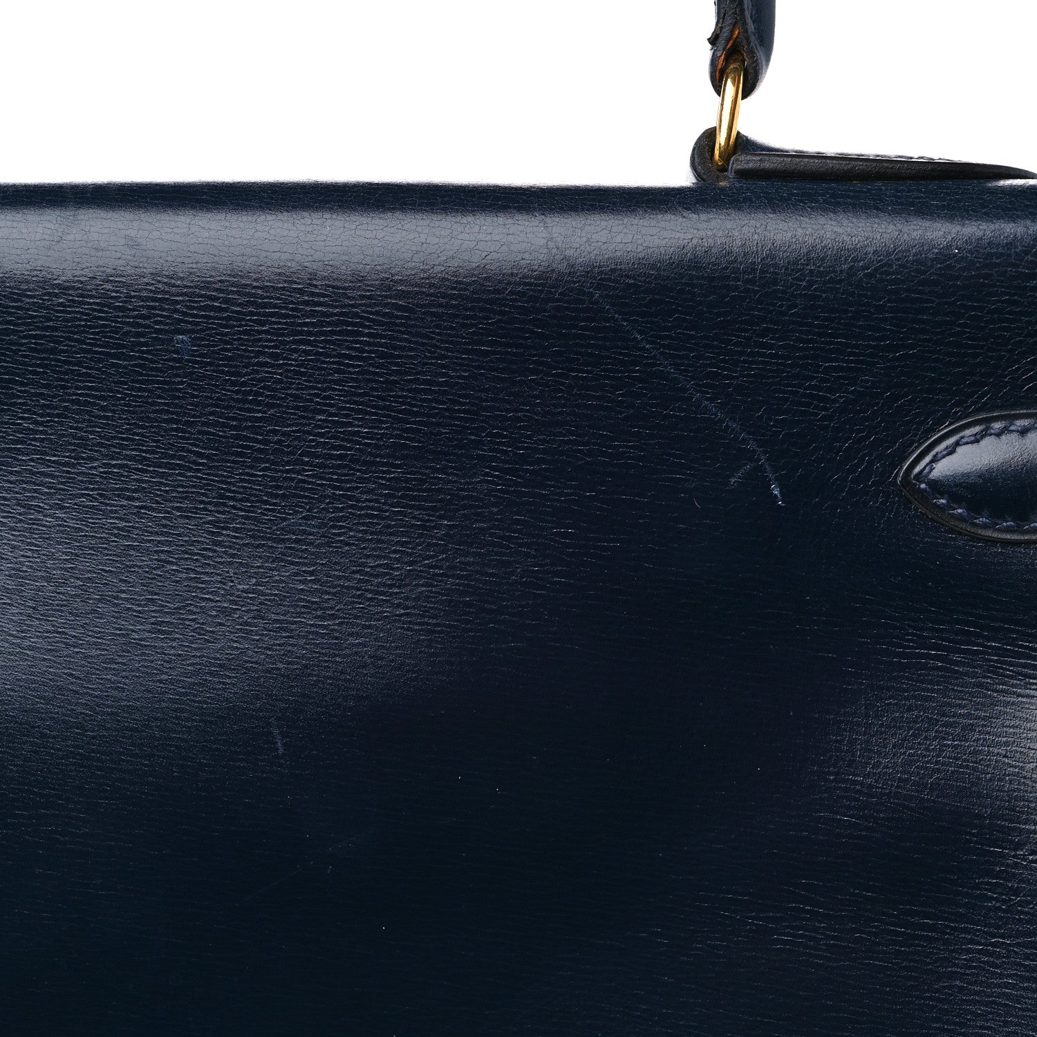 Hermes Box Kelly Retourne 35 Indigo 16 of 23