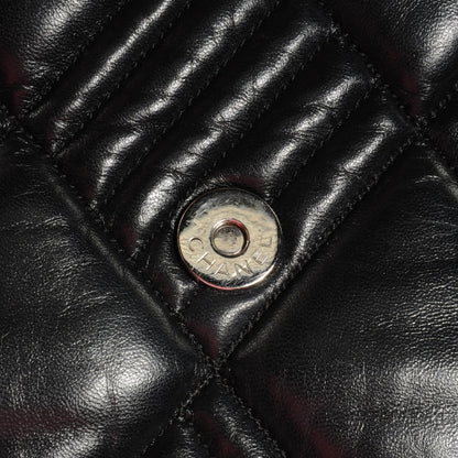 Chanel Lambskin In and Out XL Maxi Flap Black 8 of 8