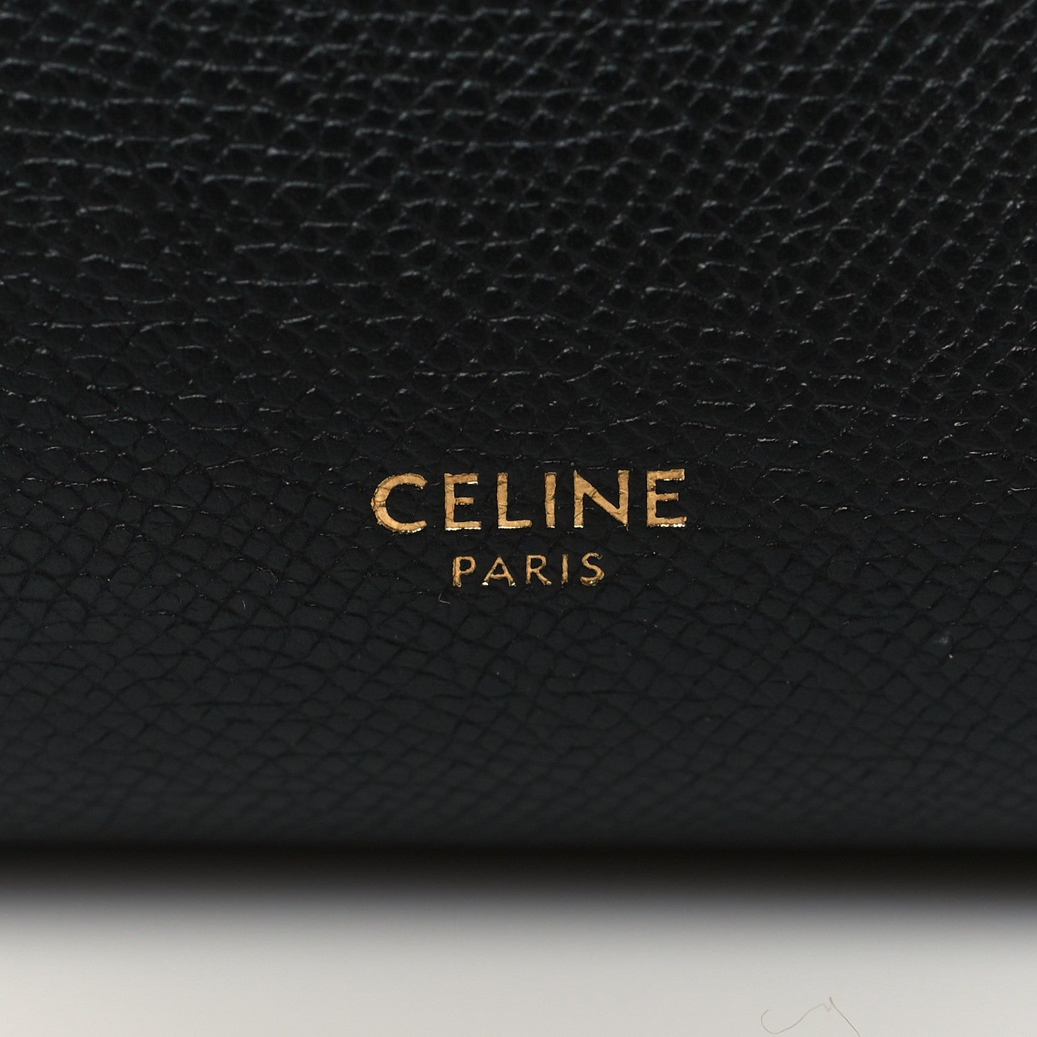 Celine Grained Calfskin Micro Belt Bag Black 6 of 7