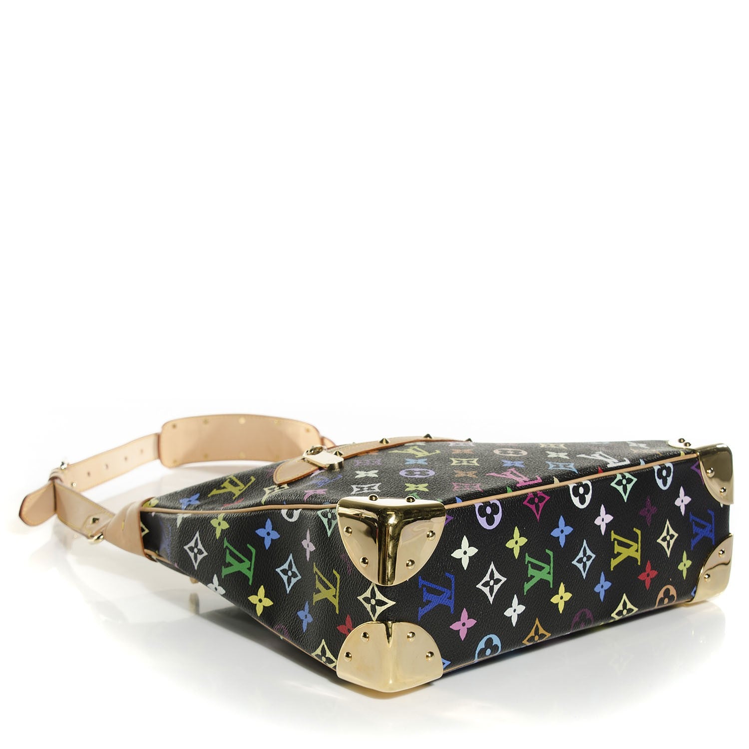 Louis Vuitton Monogram Multicolor Boulogne Black 4 of 7
