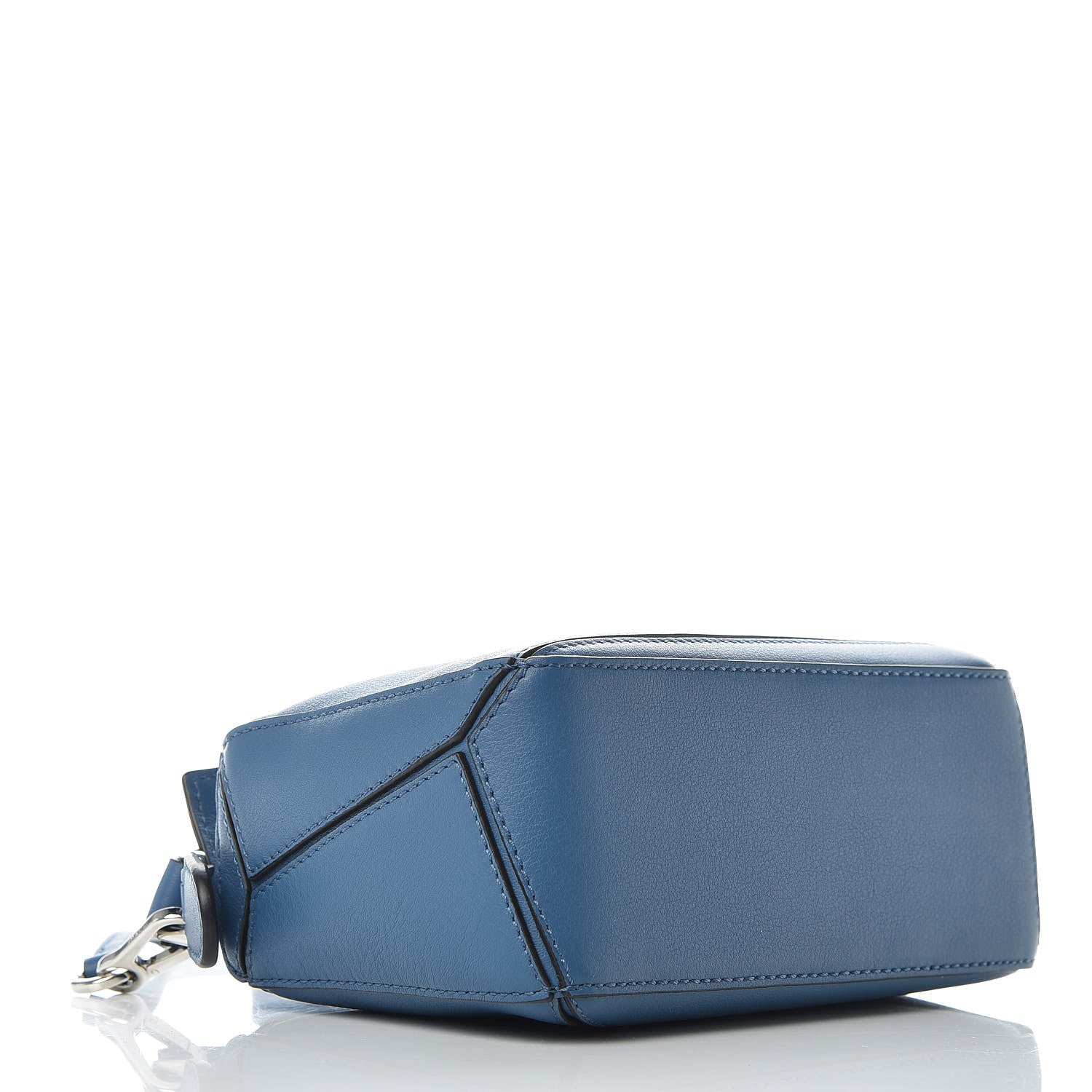 Loewe Calfskin Mini Puzzle Bag Blue 4 of 8