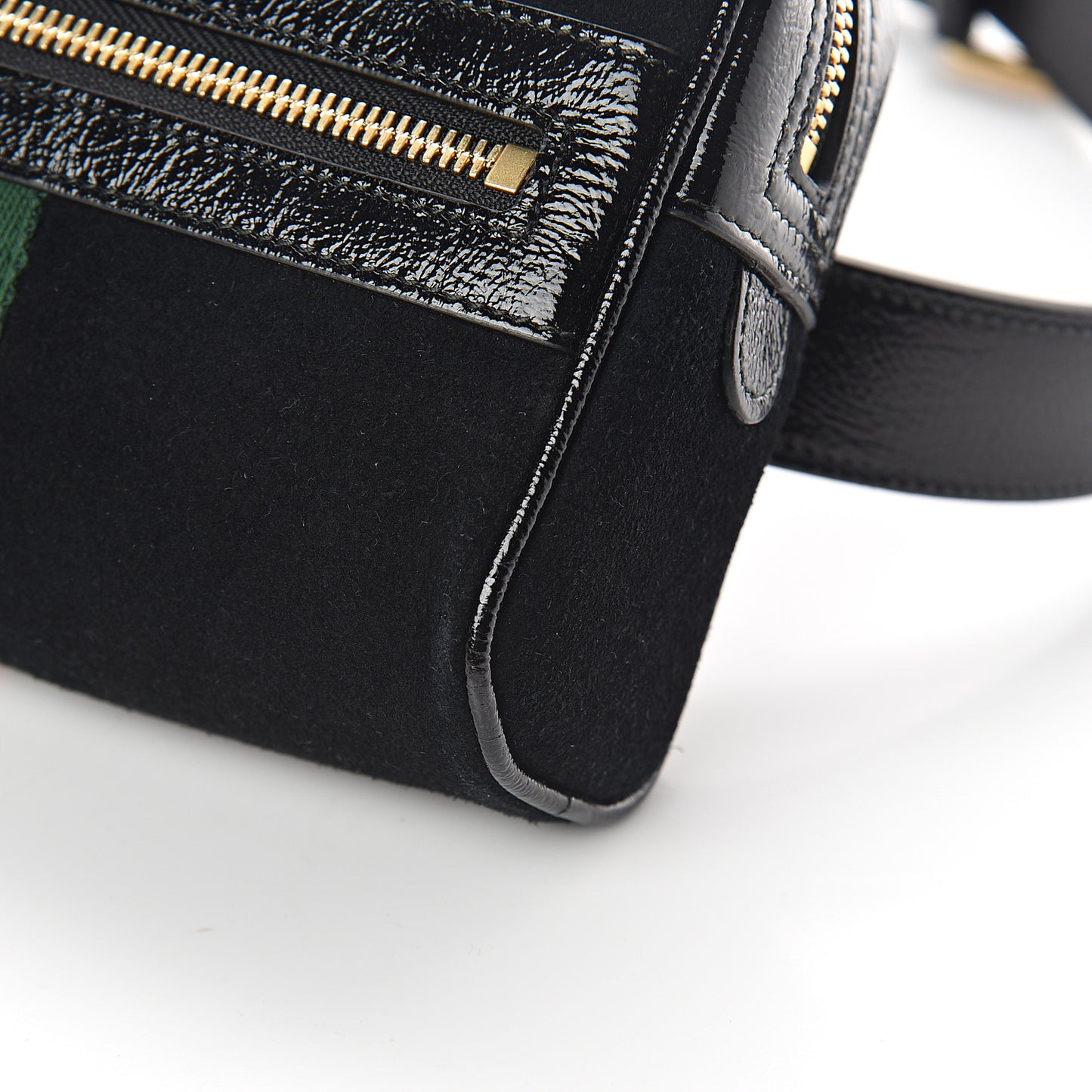 Suede Small Ophidia Belt Bag 85 34 Black