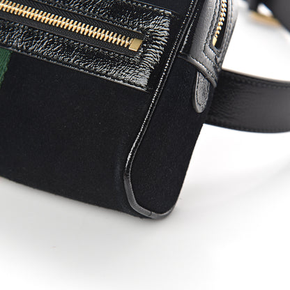 Gucci Suede Small Ophidia Belt Bag 85 34 Black 8 of 8