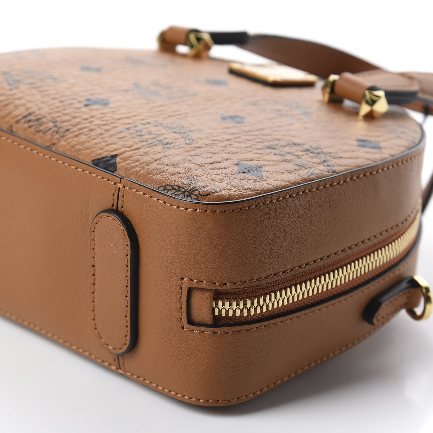 Visetos Mini Essential Crossbody Cognac