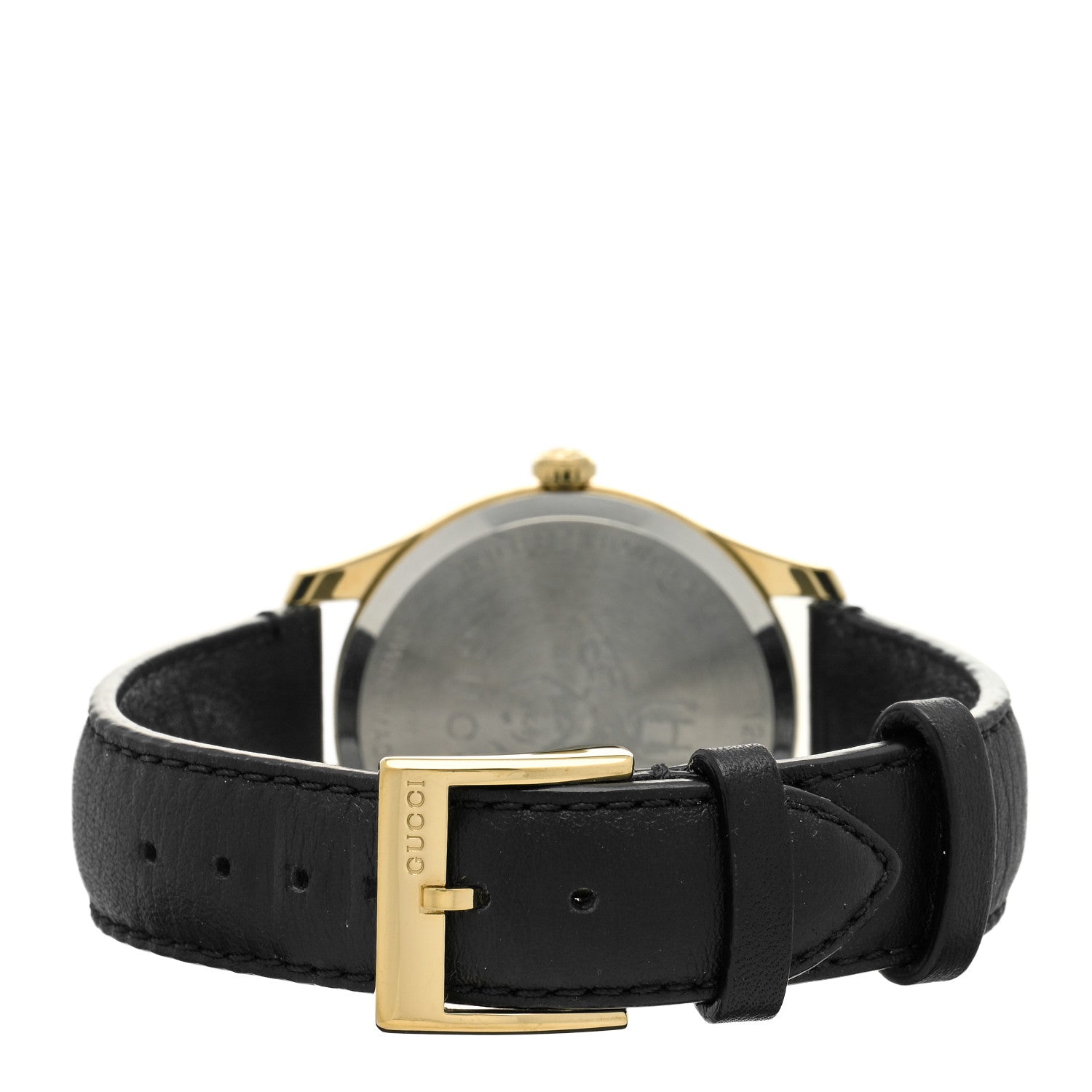 Gucci Stainless Steel Calfskin Mother of Pearl 36mm G-Timeless Charm Quartz Watch 3 of 5