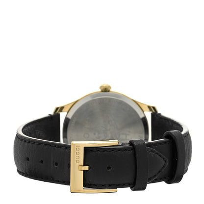Gucci Stainless Steel Calfskin Mother of Pearl 36mm G-Timeless Charm Quartz Watch 3 of 5
