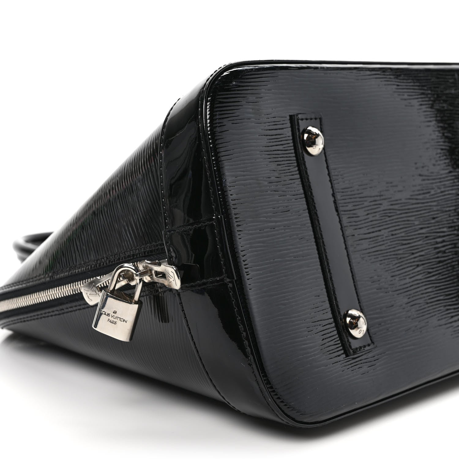 Louis Vuitton Electric Epi Alma MM Black 7 of 8