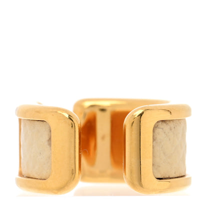 Hermes Epsom Olympe Ear Cuff Nata 3 of 5