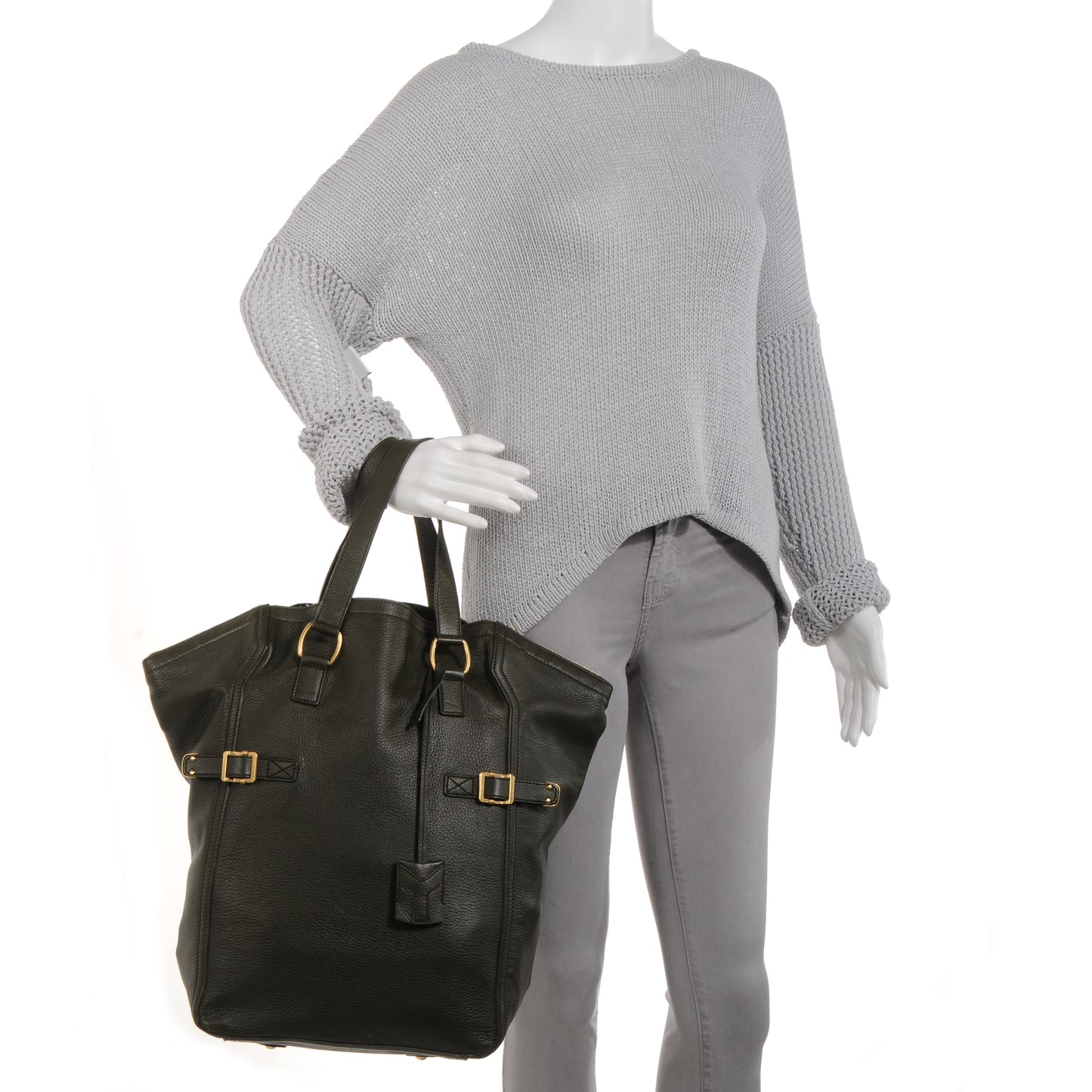 Large Downtown Tote Olive