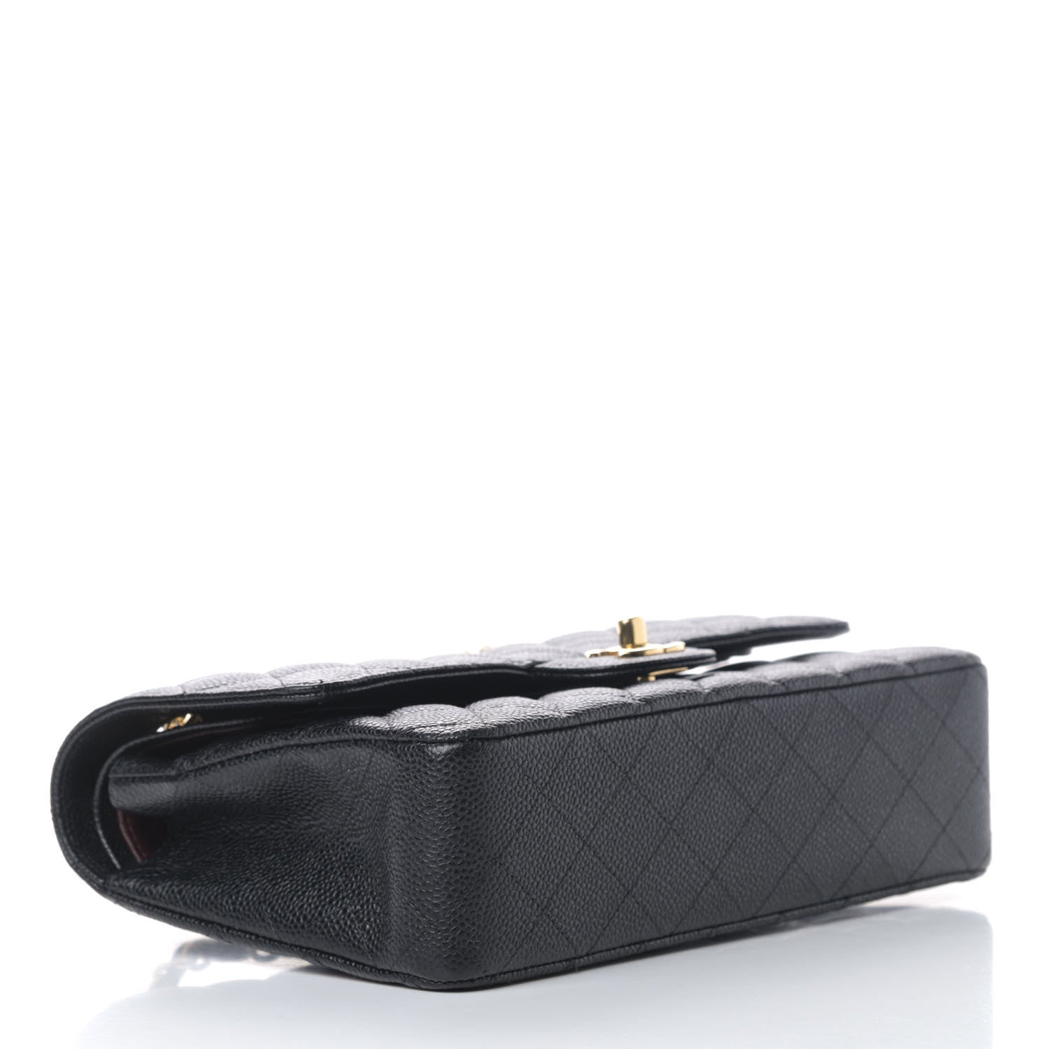 Chanel Caviar Quilted Medium Double Flap Black 3 of 6