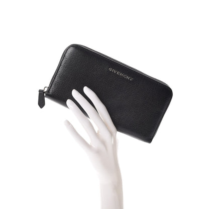 Givenchy Sugar Goatskin Pandora Zip Around Wallet Black 2 of 11