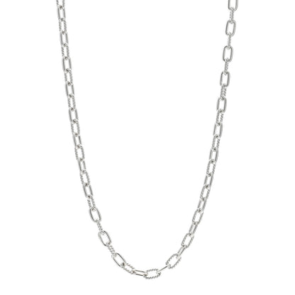 David Yurman Sterling Silver 8.5mm Madison Chain Necklace 36" 1 of 4