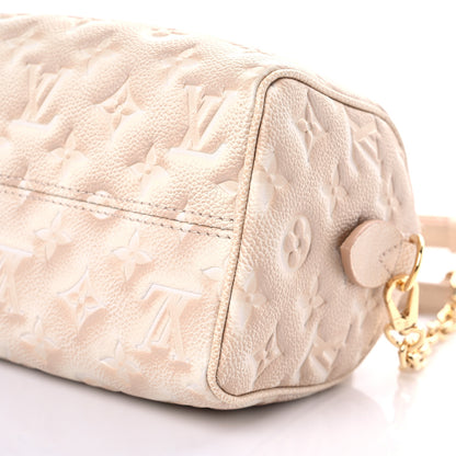 Louis Vuitton Empreinte Monogram Summer Stardust Speedy Bandouliere 20 Beige Clair 8 of 9