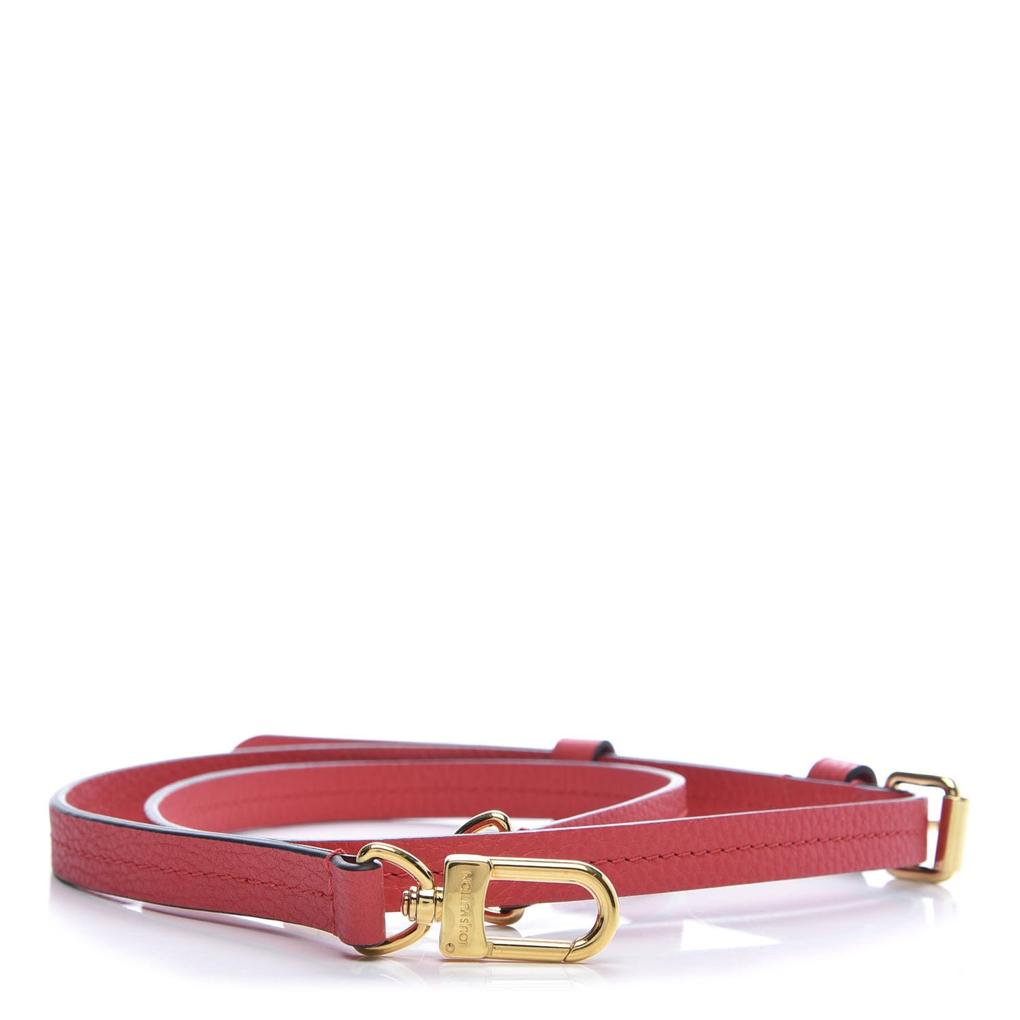 Calfskin Adjustable Retiro NM Shoulder Strap Poppy