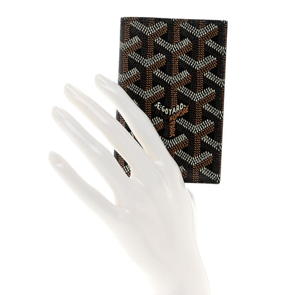 Goyard Goyardine Saint Pierre Card Holder Black 2 of 6