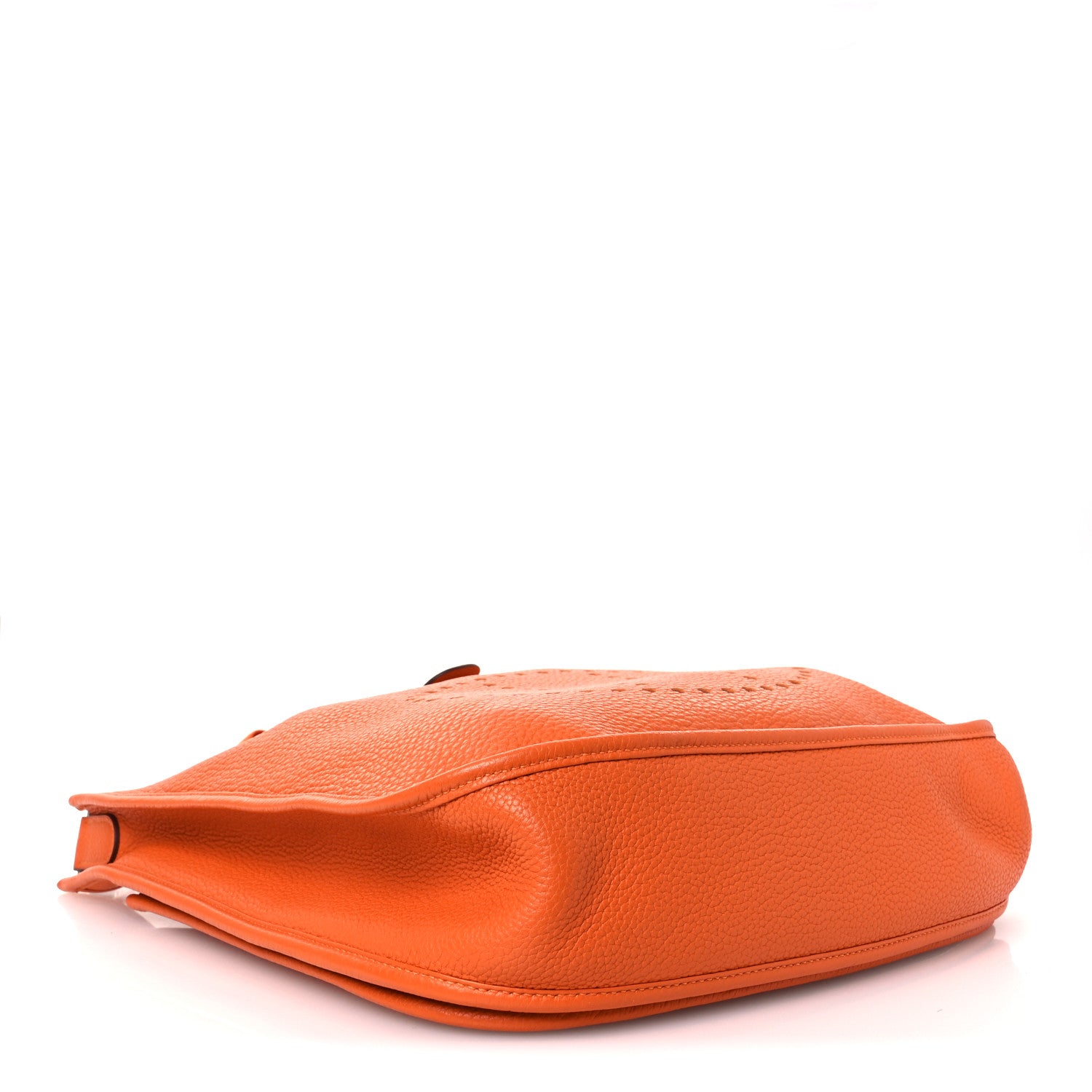 Hermes Taurillon Clemence Evelyne III GM Orange 4 of 12
