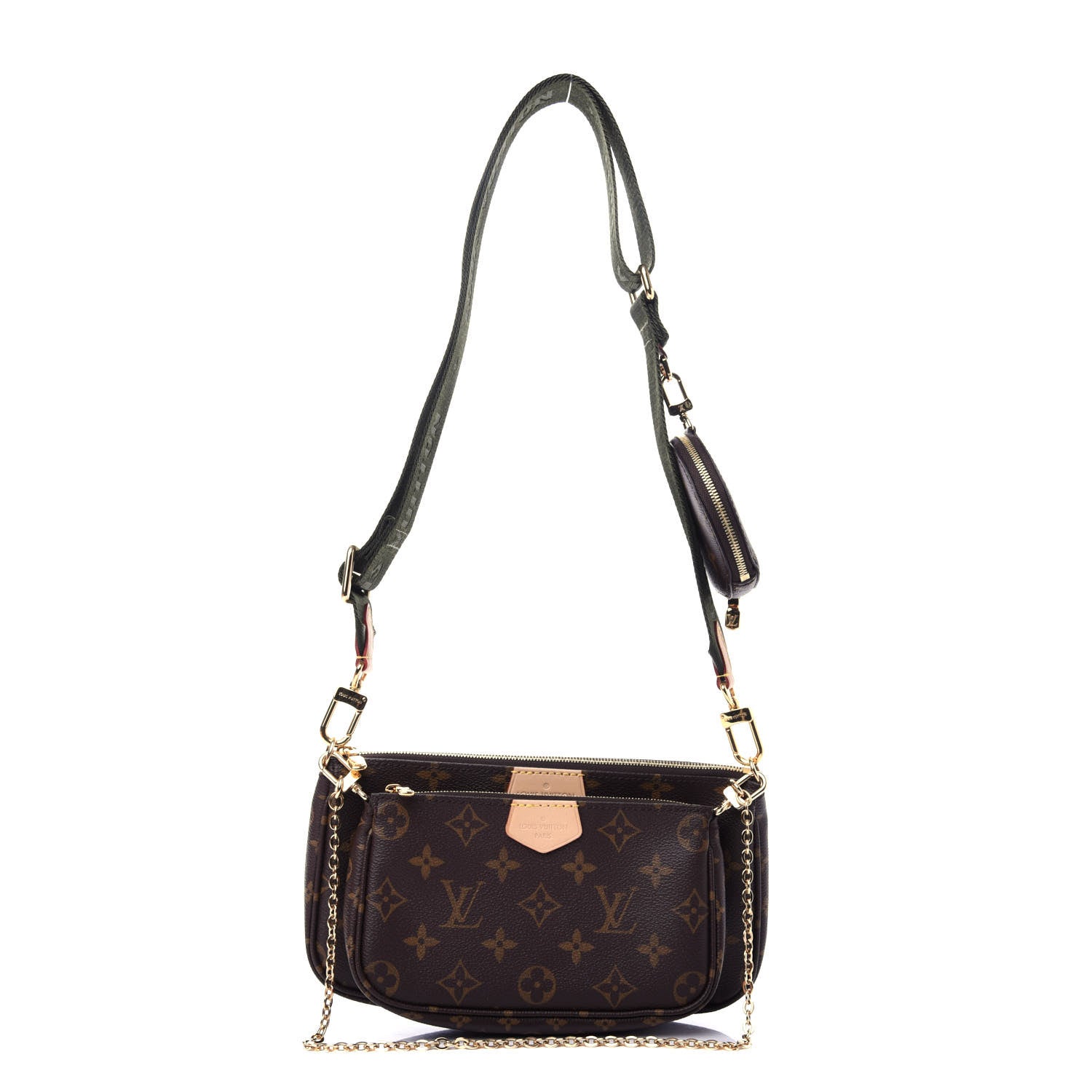 Louis Vuitton Monogram Multi Pochette Accessories Kaki 1 of 12