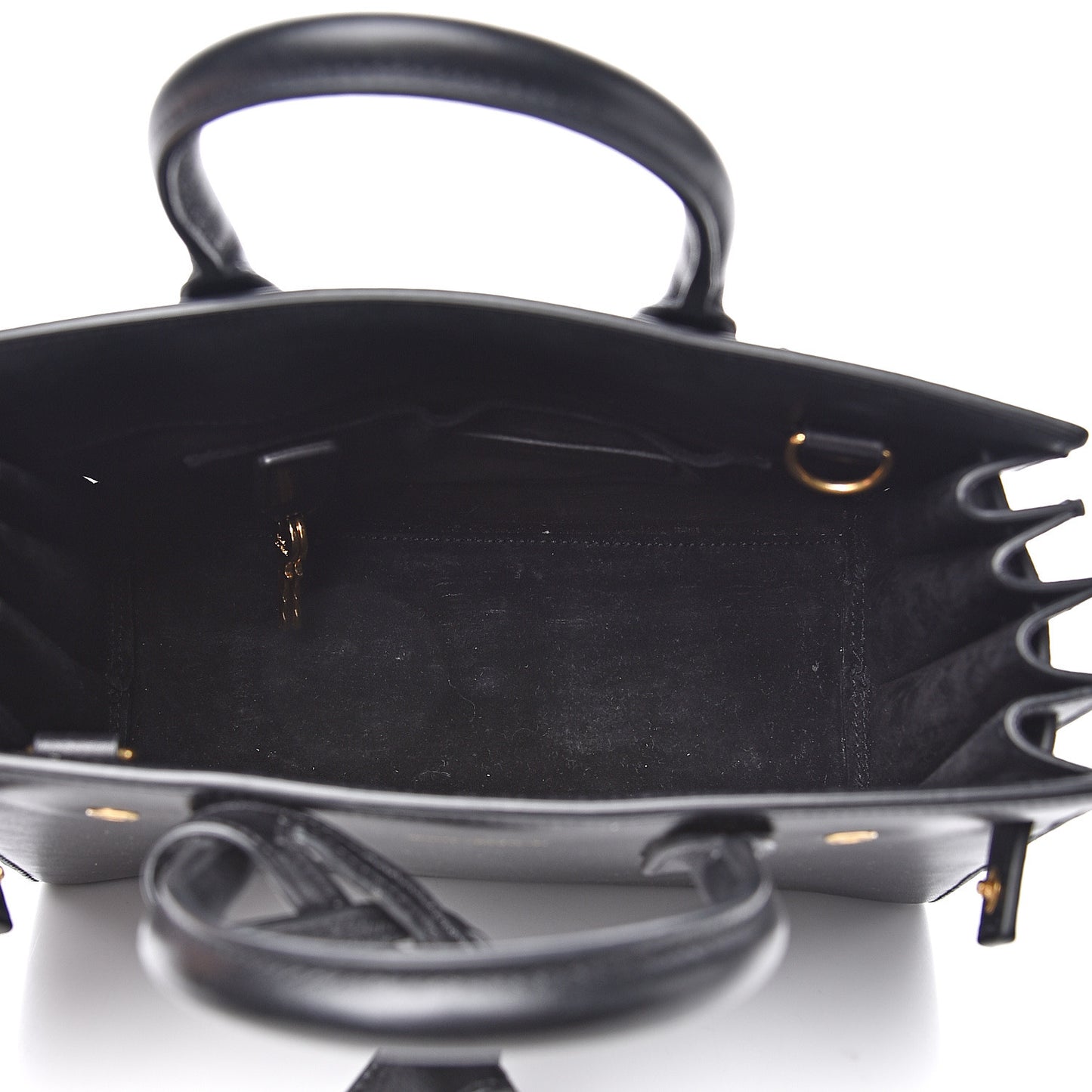 Calfskin Nano Sac de Jour Black