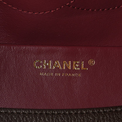 Chanel Grained Calfskin Small Souplissimo Maxi Flap Dark Brown 6 of 11