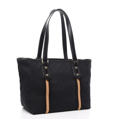 Gucci Monogram Medium Jolicoeur Tote Black 2 of 15