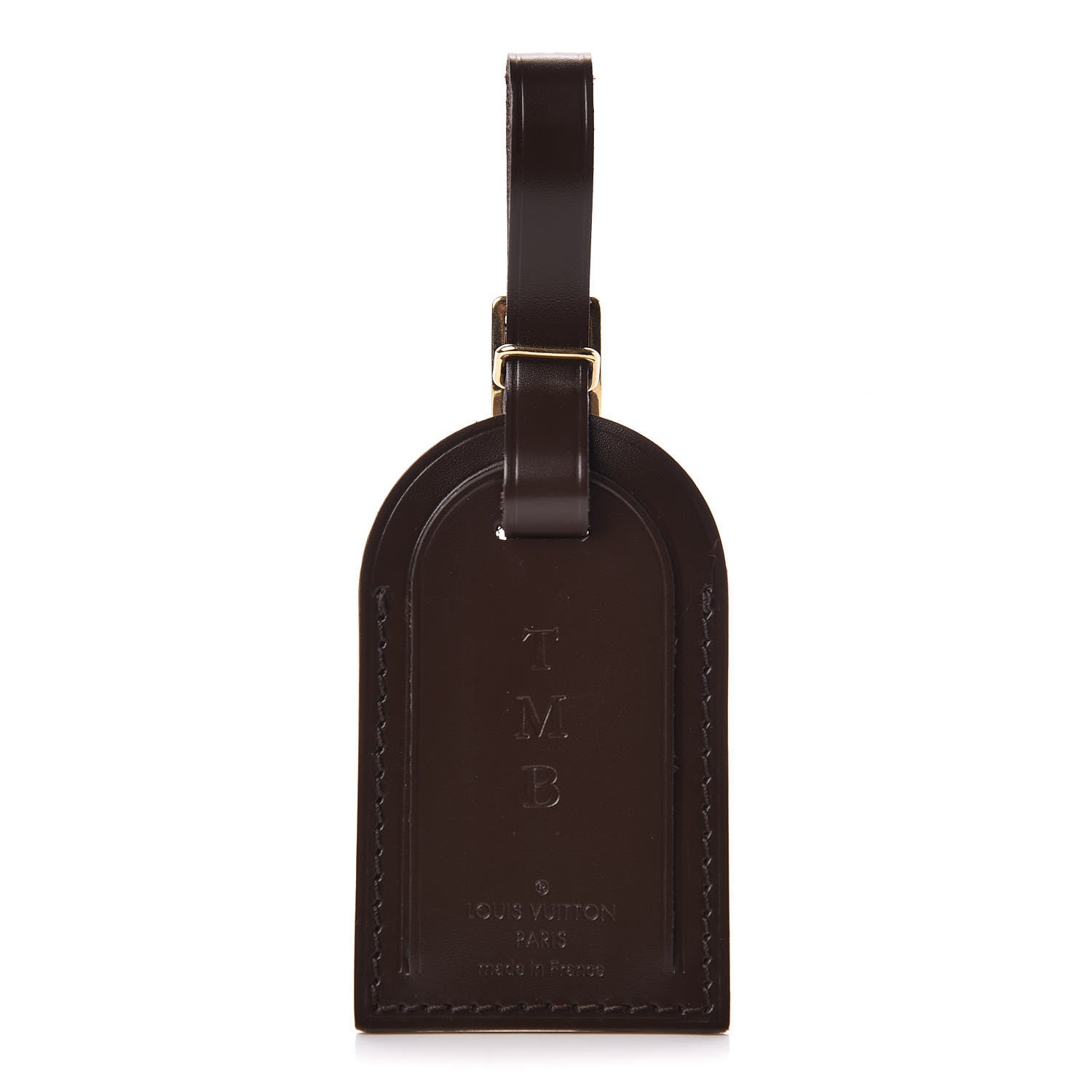 Louis Vuitton Calfskin Luggage Tag Ebene 1 of 3