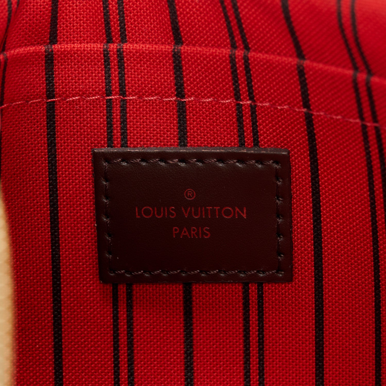 Louis Vuitton Damier Ebene Neverfull MM GM Pochette 6 of 8