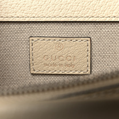 Gucci Textured Calfskin Crystal Small Dionysus Shoulder Bag Mystic White 7 of 11
