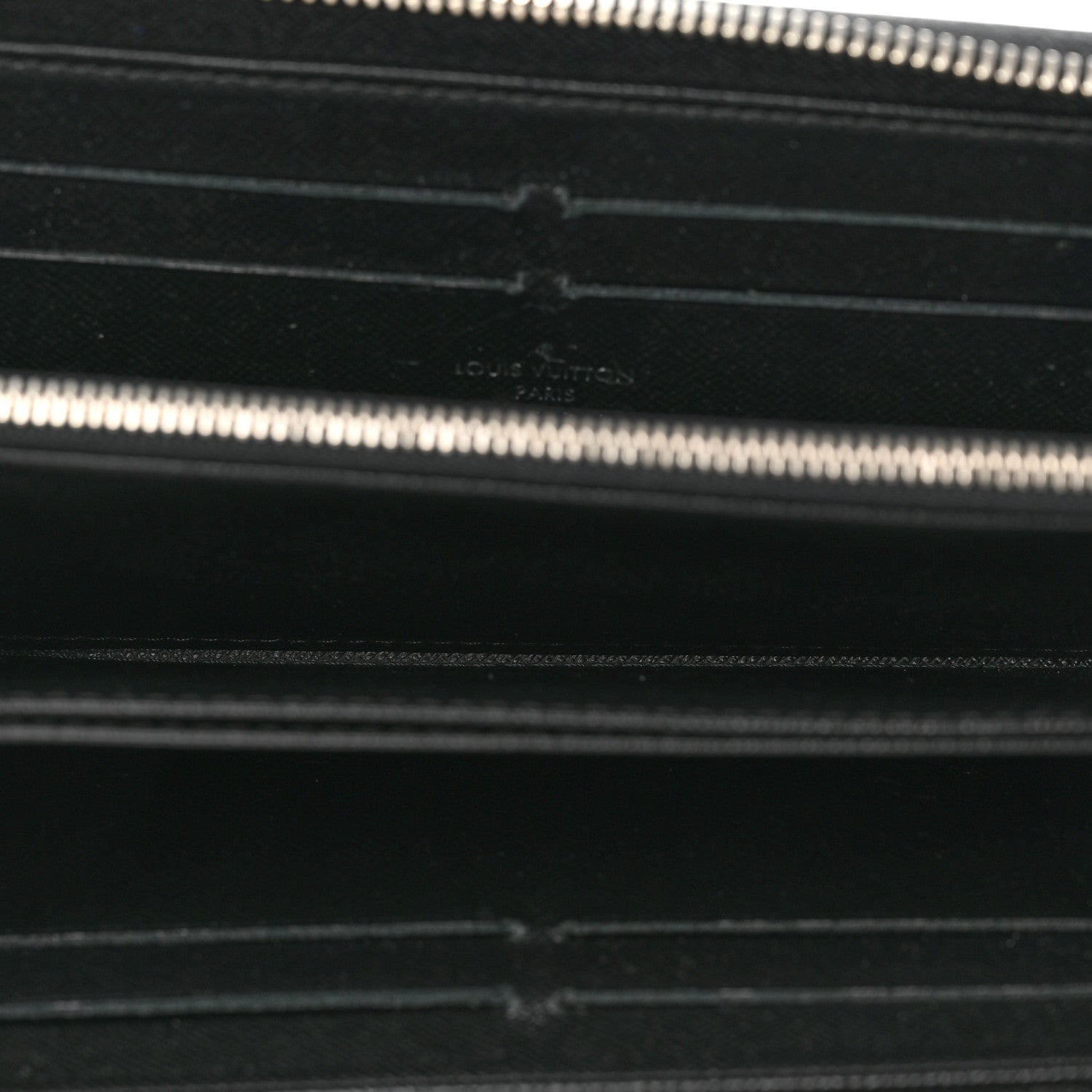 Louis Vuitton Epi Zippy Wallet Black 5 of 8