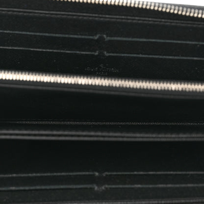 Louis Vuitton Epi Zippy Wallet Black 5 of 8