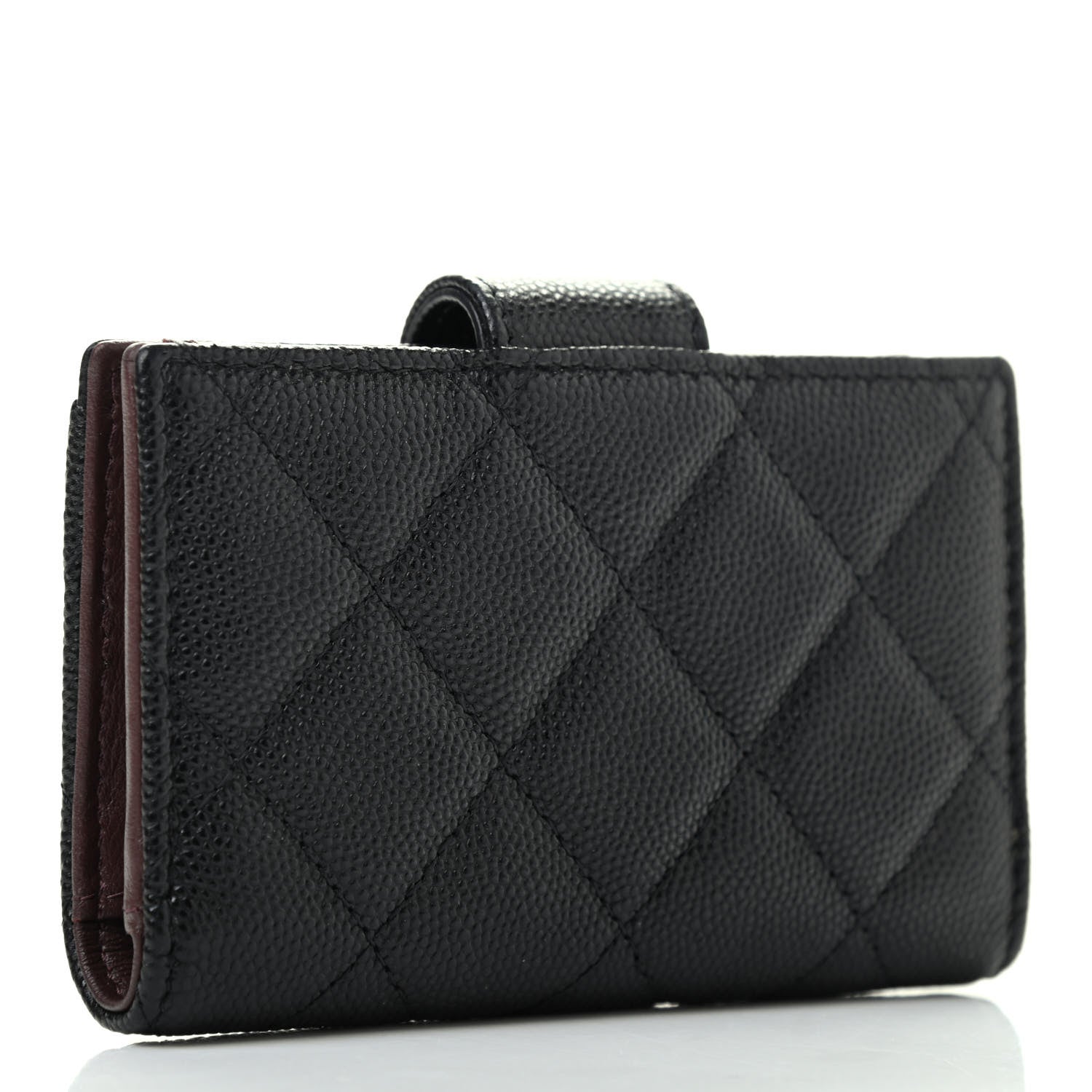 Chanel Caviar Quilted Small Classic Wallet Black 3 of 8