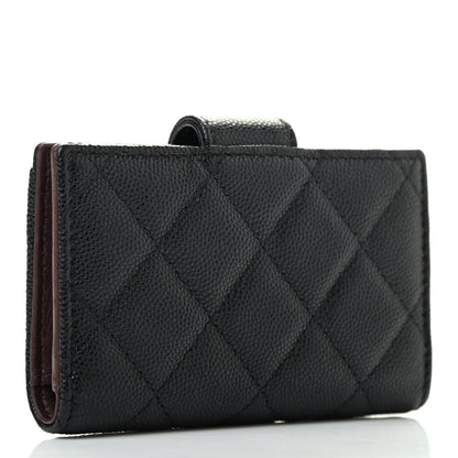 Chanel Caviar Quilted Small Classic Wallet Black 3 of 8