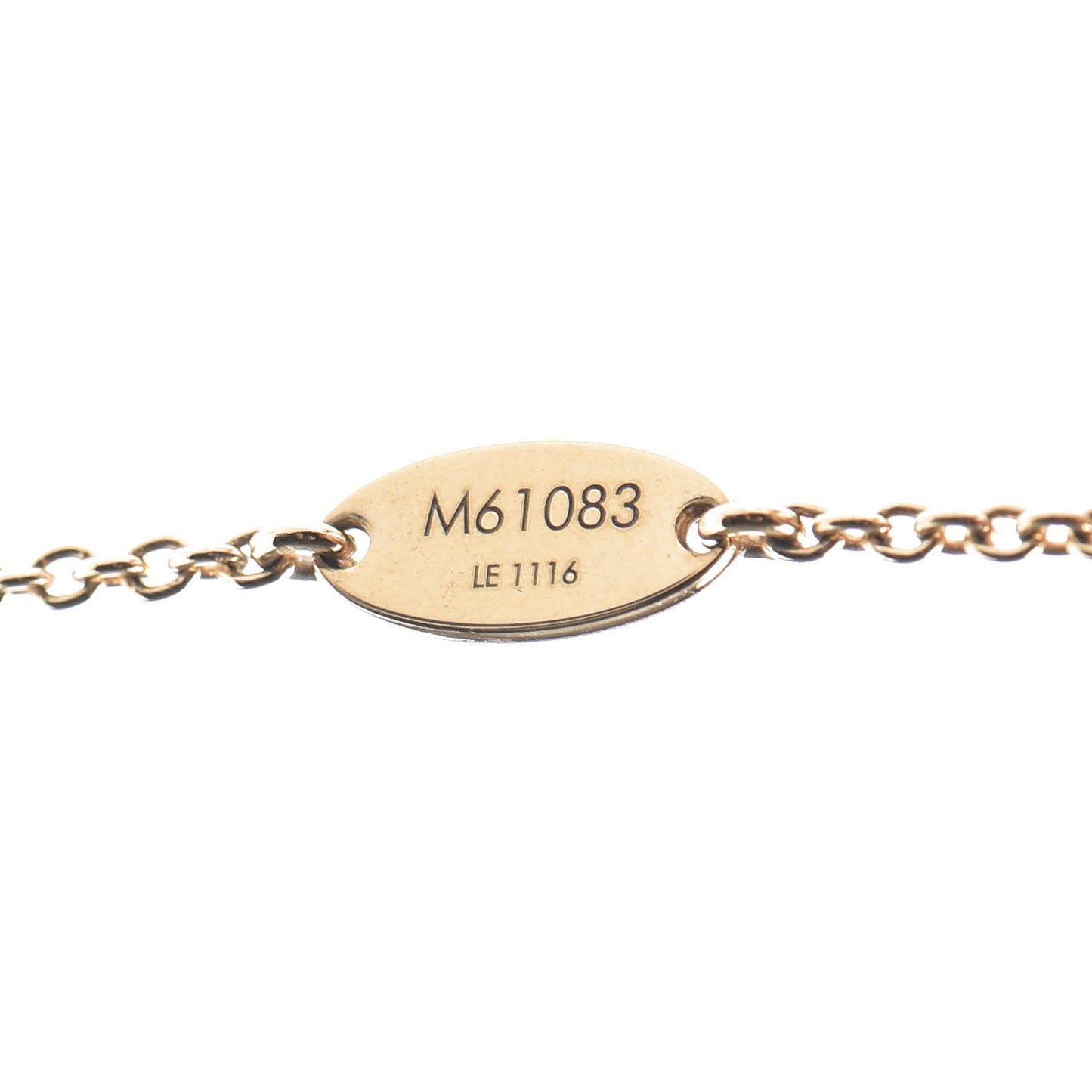 Essential V Necklace Gold