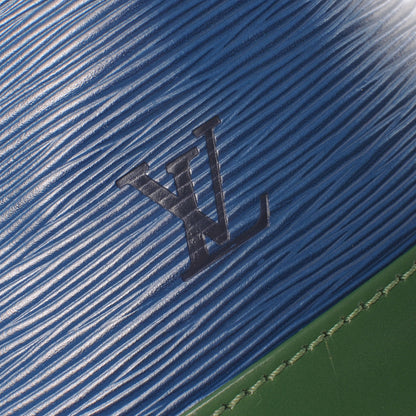 Louis Vuitton Epi Large Noe Blue Green 7 of 9