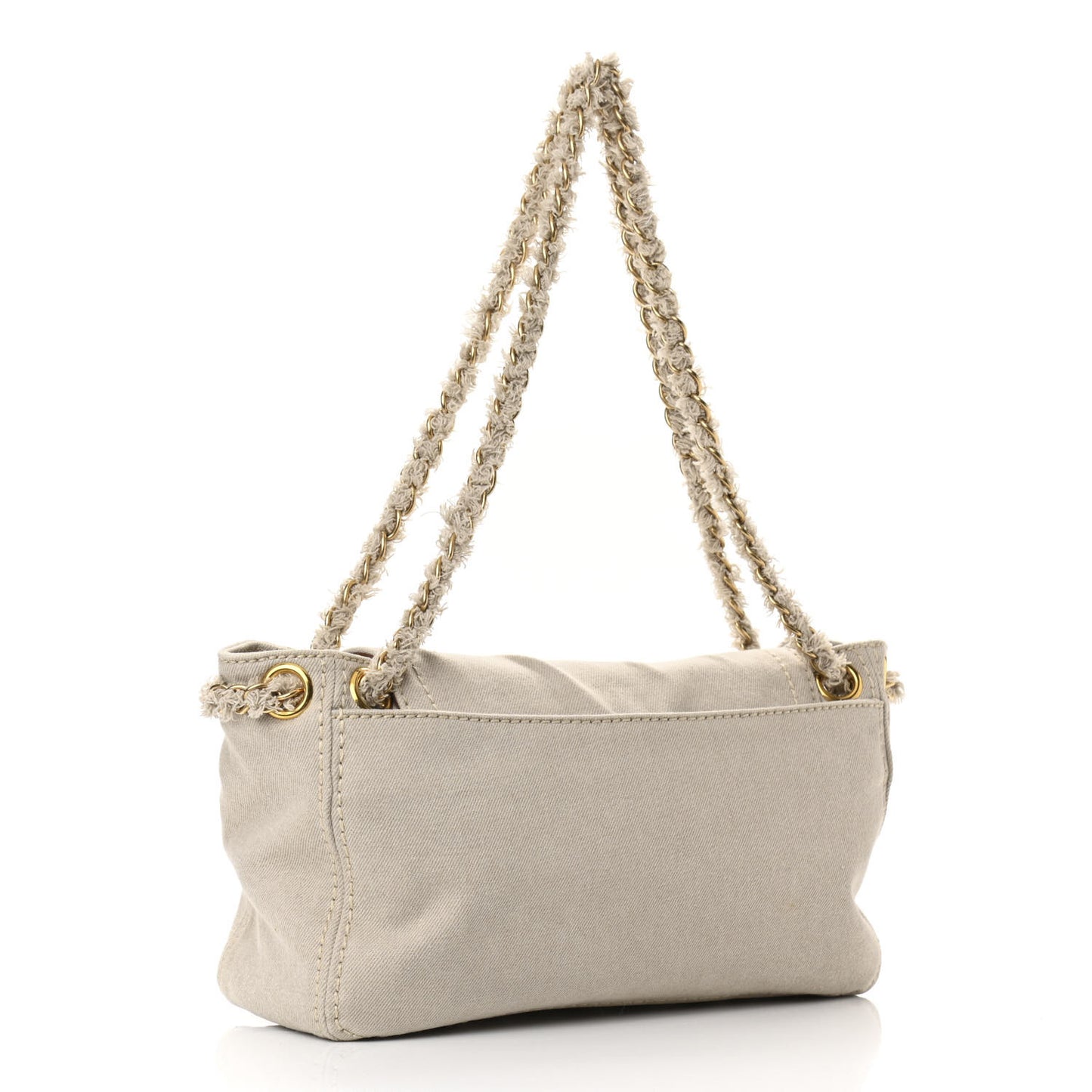 Denim Pattina Sottospalla Canvas Shoulder Bag Corda