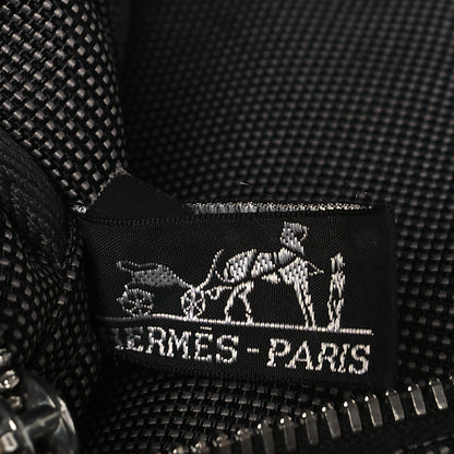 Hermes Canvas Herline Tote MM Grey 6 of 9